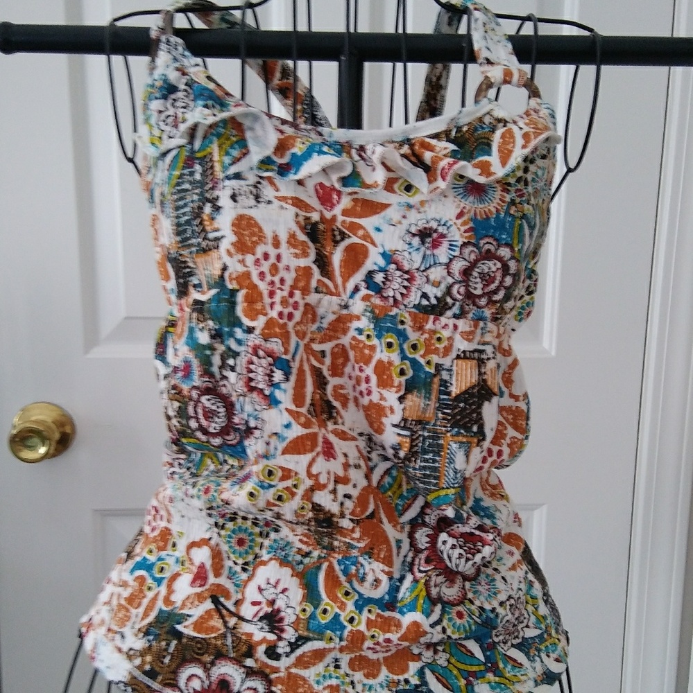 Cute patterned tank
